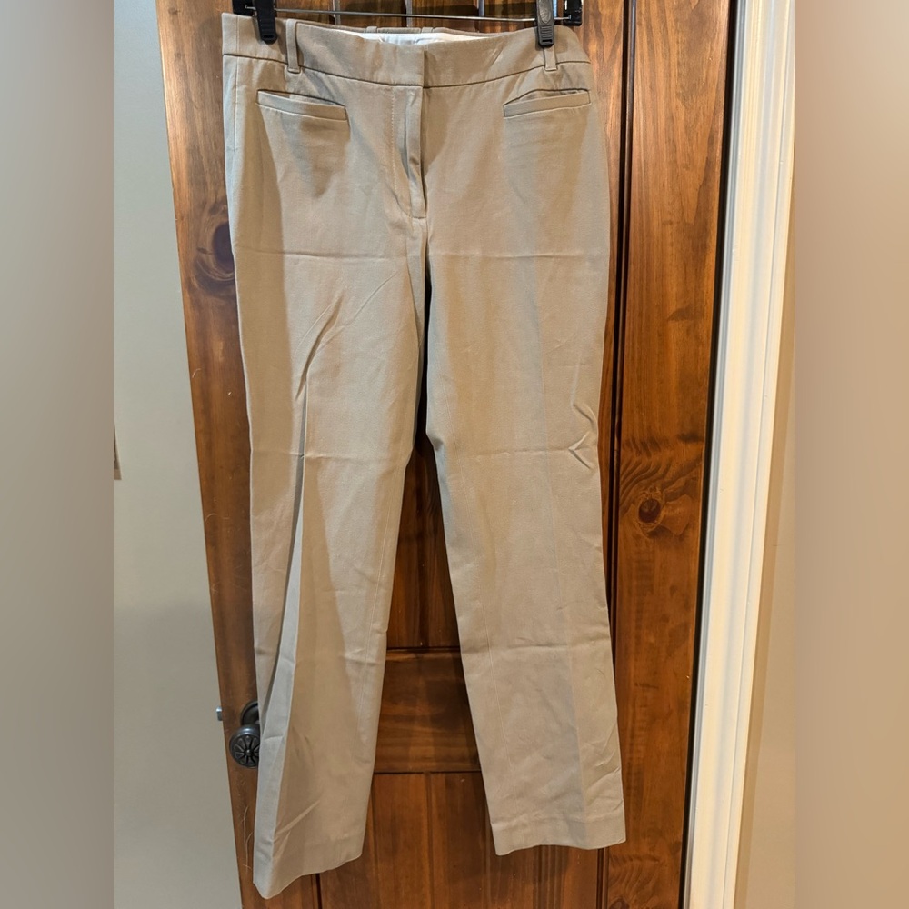 J. Crew Women's Straight Leg Khaki Pants